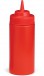 Красная бутылка для кетчупа 235 мл. диам. 53 мм. WideMouth Tablecraft 10853K