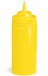 Желтая бутылка для горчицы 235 мл. диам. 53 мм. WideMouth Tablecraft 10853M