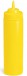 Желтая бутылка для горчицы 355 мл. диам. 53 мм. WideMouth Tablecraft 11253M