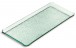 Прозрачный акриловый поднос цвета стекла для кондитерских изделий 20x40 см. 7TFN022040GL